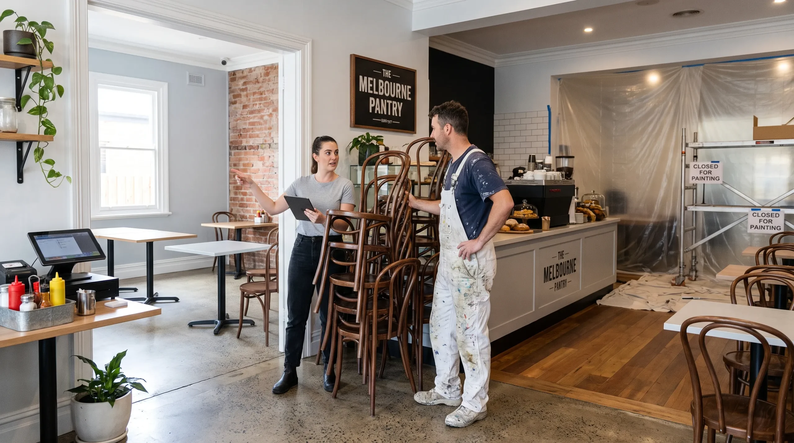 How Commercial Paint Contractors Minimise Business Downtime